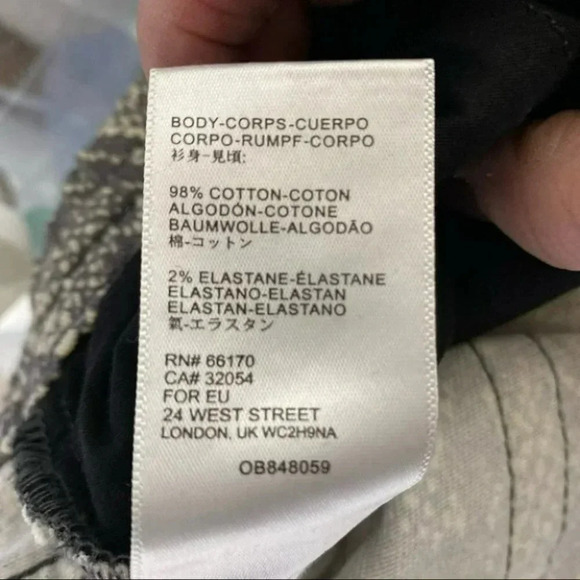 Urban Outfitters mens XL snakeskin print joggers with side & rear pockets - Picture 7 of 9